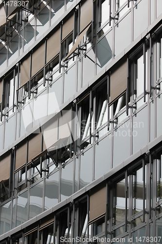 Image of curved window fassade