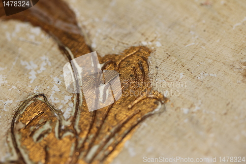Image of old furniture texture
