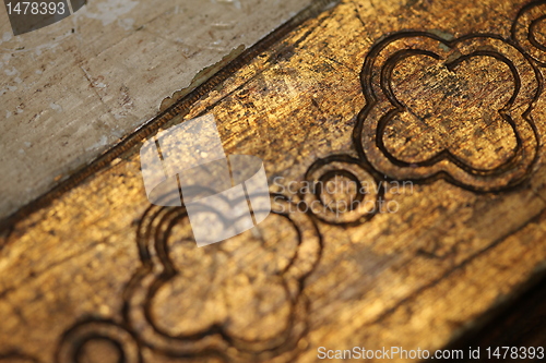 Image of old furniture texture
