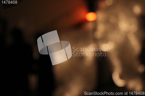 Image of city light blur