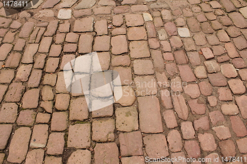 Image of brick street texture