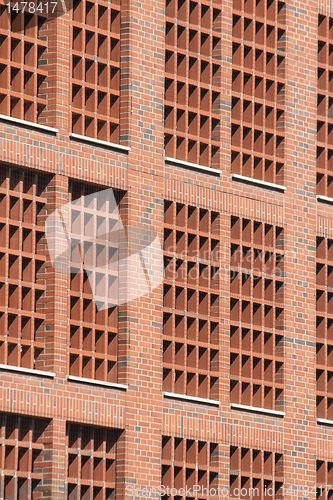 Image of red bricks texture