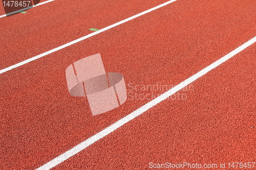 Image of runner track texture