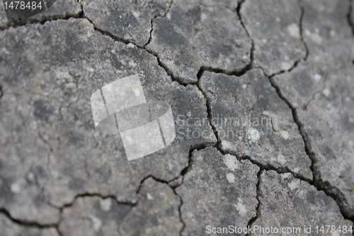 Image of dust from cracks