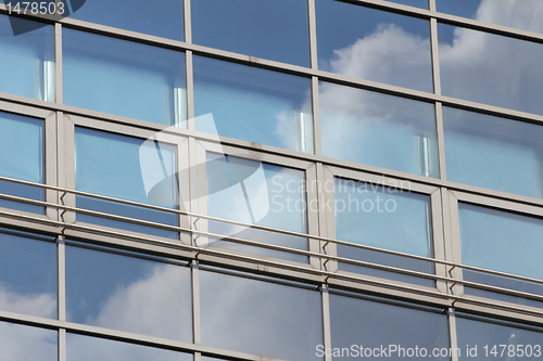 Image of cloud window modern architekture