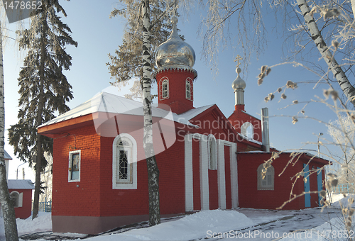 Image of Efremov city. Michael Arhangel church