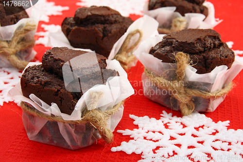 Image of Chocolate muffins.