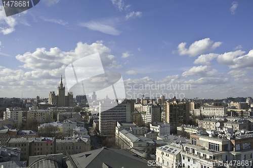 Image of Moscow. Aerial view