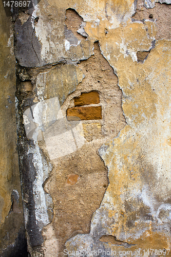 Image of collapsing wall