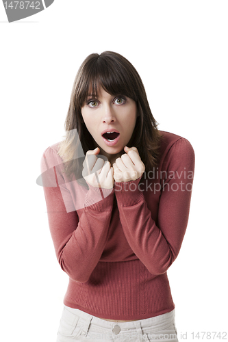 Image of Looking surprised
