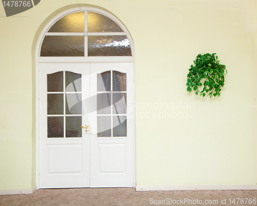 Image of door of the room
