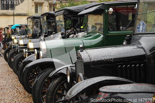 Image of Ford retro parade