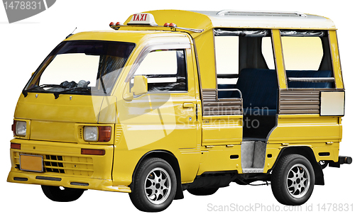 Image of Taxi in Thailand - tuk tuk