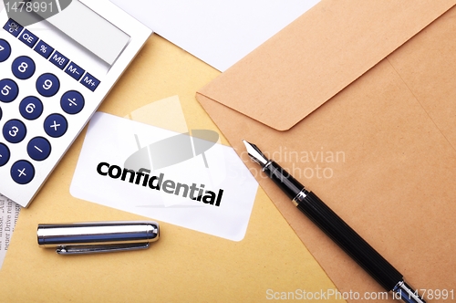 Image of confidential