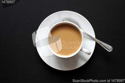 Image of cup of coffee and copyspace