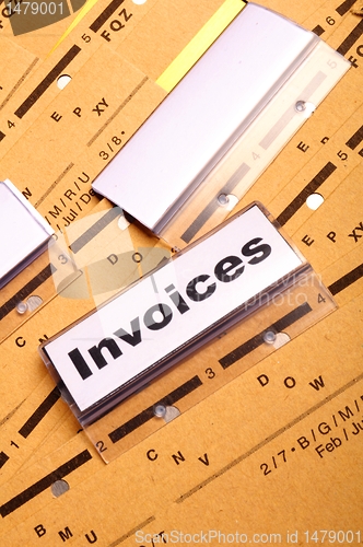 Image of invoice