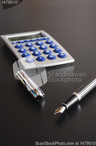 Image of black business pen