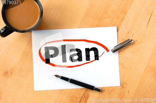 Image of business plan