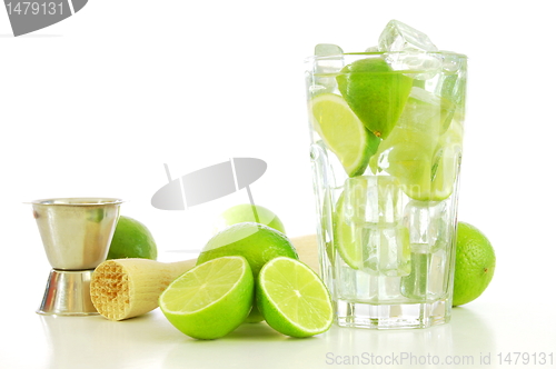 Image of Caipirinha and copyspace