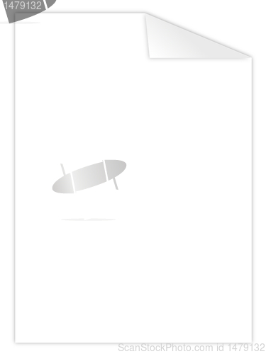 Image of blank sheet paper