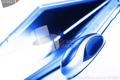 Image of laptop and mouse