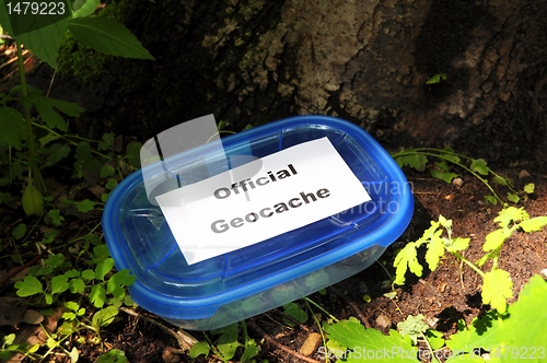 Image of official geocache