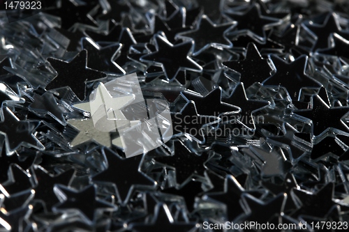 Image of christmas decoration stars