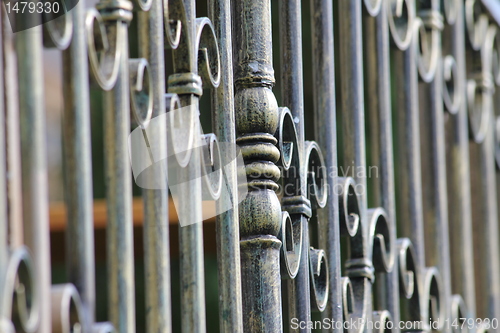 Image of old fence structure