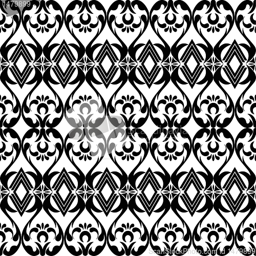 Image of Seamless floral pattern