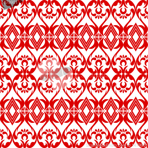 Image of Seamless floral pattern