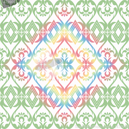 Image of Seamless floral pattern