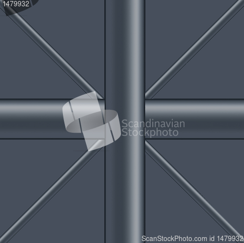 Image of Metalic Cross Background