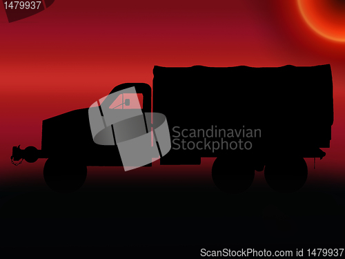 Image of WW2 Sunset StudebakerTruck