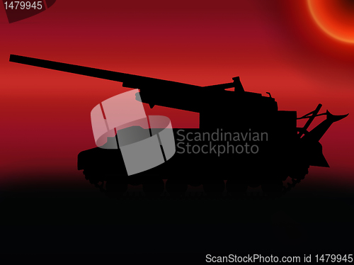 Image of WW2 Sunset Self Propelled Gun