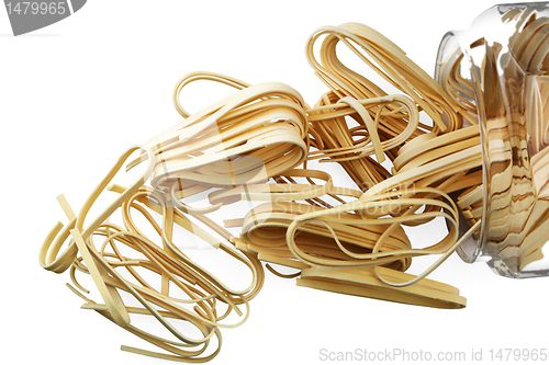 Image of Noodles, dried pasta.                 