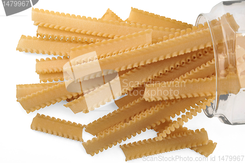 Image of Noodles, dried pasta.                 