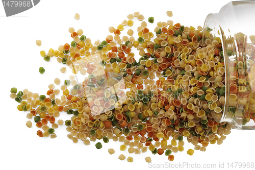 Image of Noodles, dried pasta.                 