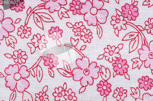 Image of Pink textile pattern