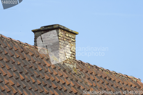 Image of Chimney of an old house