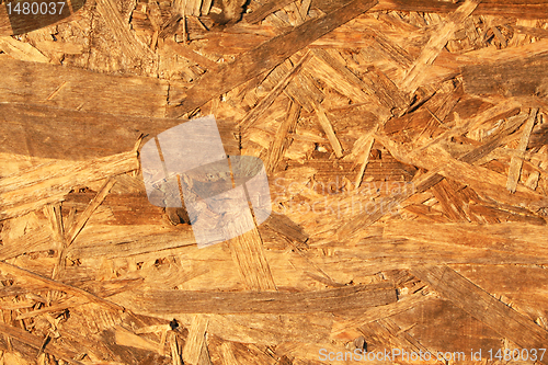 Image of Wooden chipboard as background 