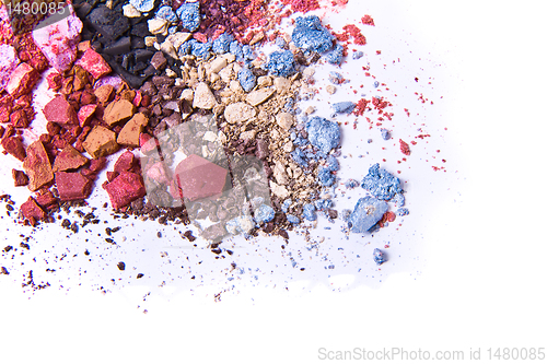 Image of crushed eyeshadow