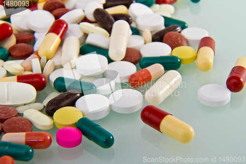 Image of various pills