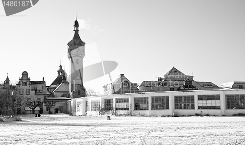 Image of historical town Sopot