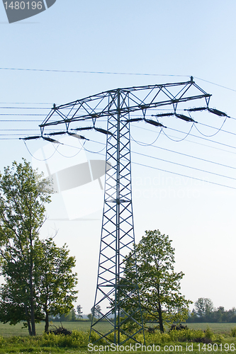 Image of electircal powerlines