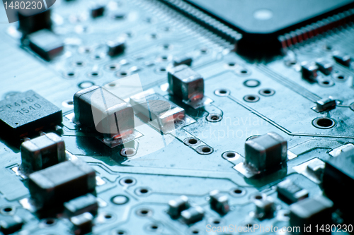 Image of electronic circuit board