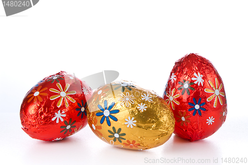 Image of chocolate easter eggs