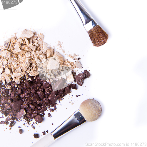 Image of crushed eyeshadow