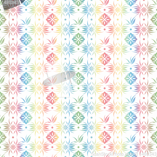 Image of Seamless floral pattern