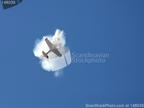 Image of The plane in the European Aerobatic Championship