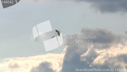 Image of Parachutists at the European Aerobatic Championship